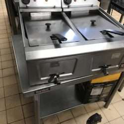 Single chip fryer