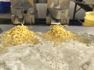 Potato Peeling and Chipping