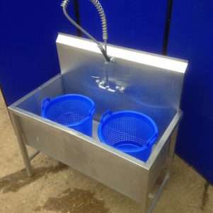 Small Spinning Basket Sink