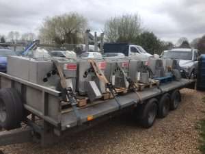 Francis overall 6 baton machine