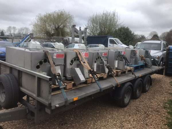 Francis overall 6 baton machine
