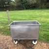 stainless steel euro bins