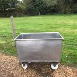 stainless steel euro bins