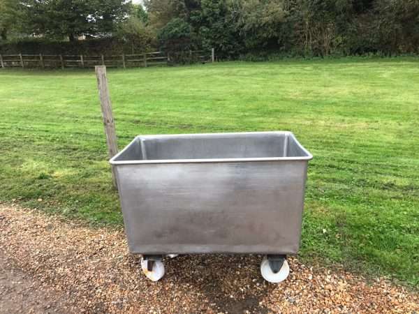 stainless steel euro bins
