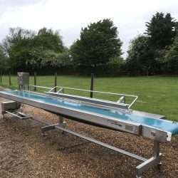 flat bed stainless steel conveyor