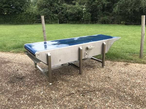 Flat belt conveyor
