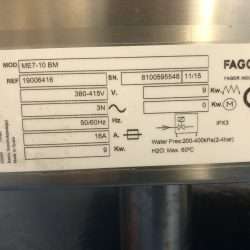 Fagor Heating boiling pan