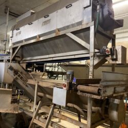 Tong continuous barrel washer