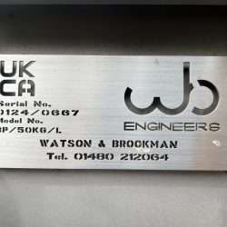 Watson and Brookman peeler