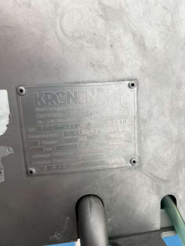 Used Kronen PGW Cutter