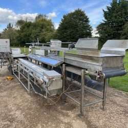 Hughes Sweetcorn cutting line