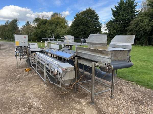 Hughes Sweetcorn cutting line