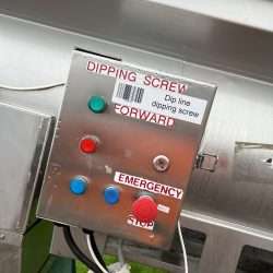 Used stainless dipping auger
