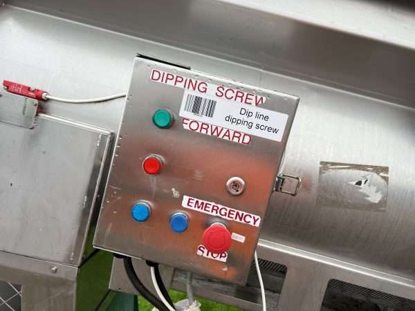 Used stainless dipping auger