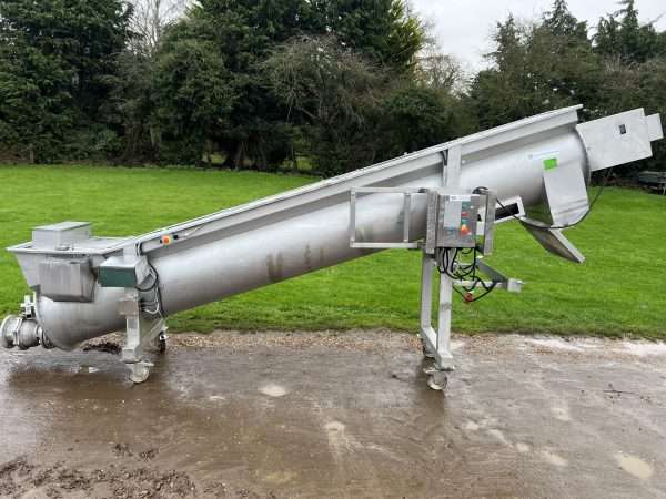 Used Stainless steel auger