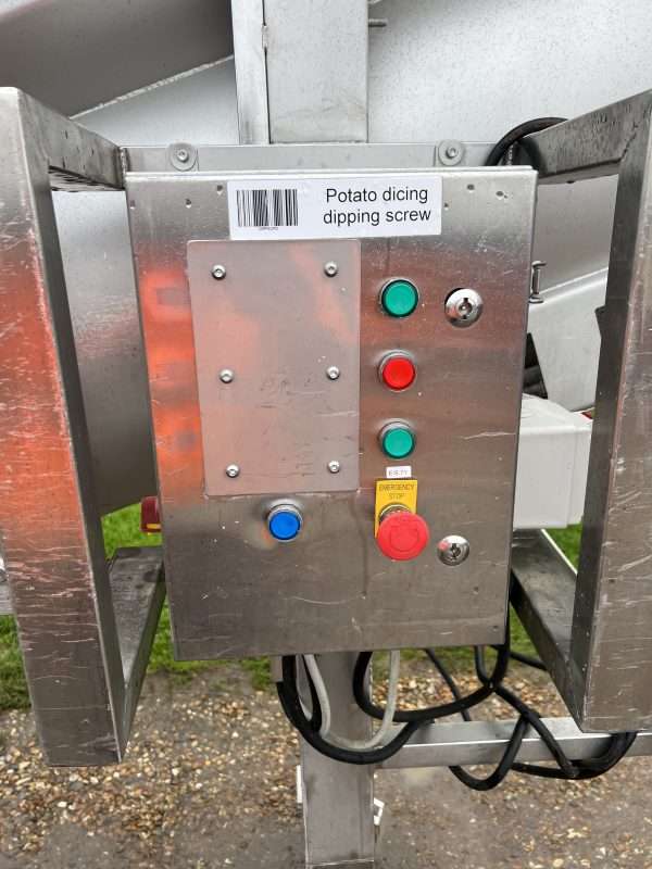 Used stainless steel auger