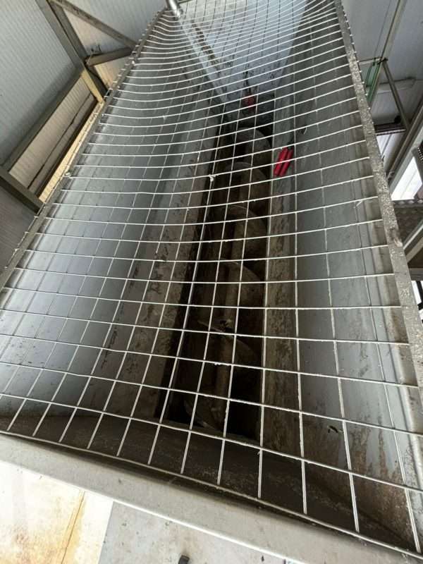 waste press with starch recovery