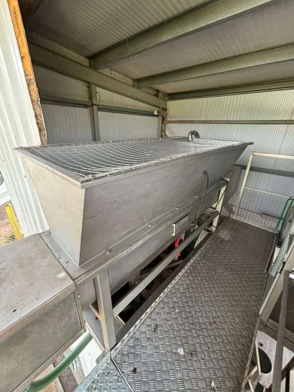 waste press with starch recovery