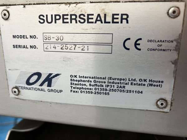 Used Supersealer SB 30