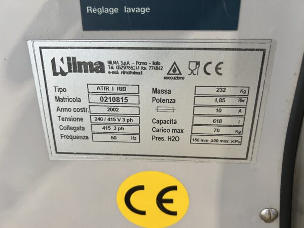 Used Nilma Atir Washer