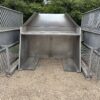 Low level box tipper