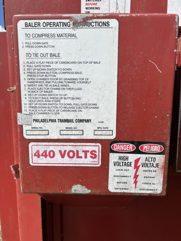 Used Cardboard Compactor