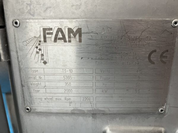 Used FAM OV Slicer