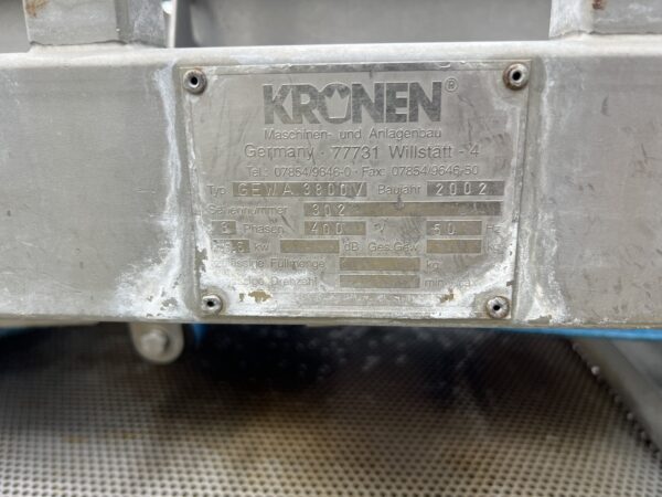 Used Kronen GEWA 3800V
