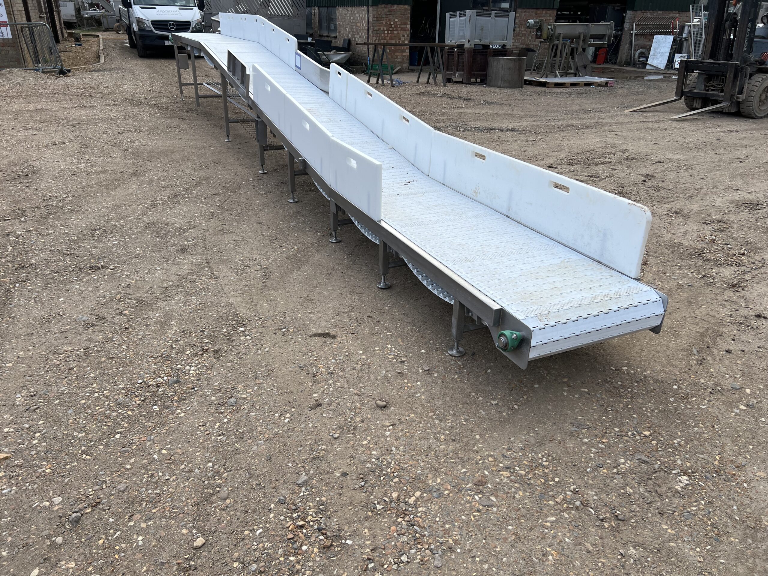 Large used lift conveyor