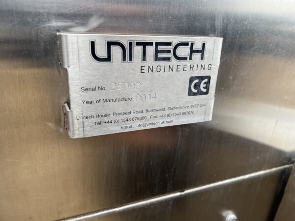 Used Unitech tray washer