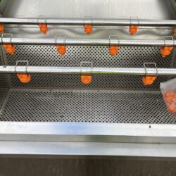 Used tipping salad washer