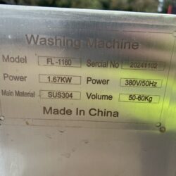 Used Tipping Salad washer
